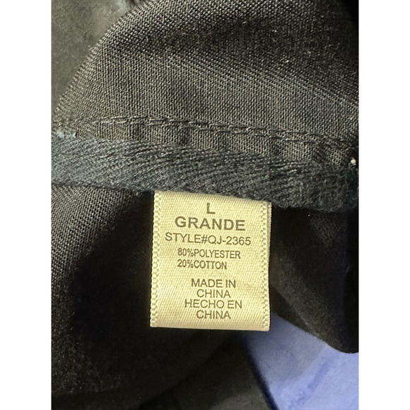 Zenana Outfitters Hooded Rain Jacket Hip Length Zipper Pockets Solid Blue M US L - Picture 8 of 8